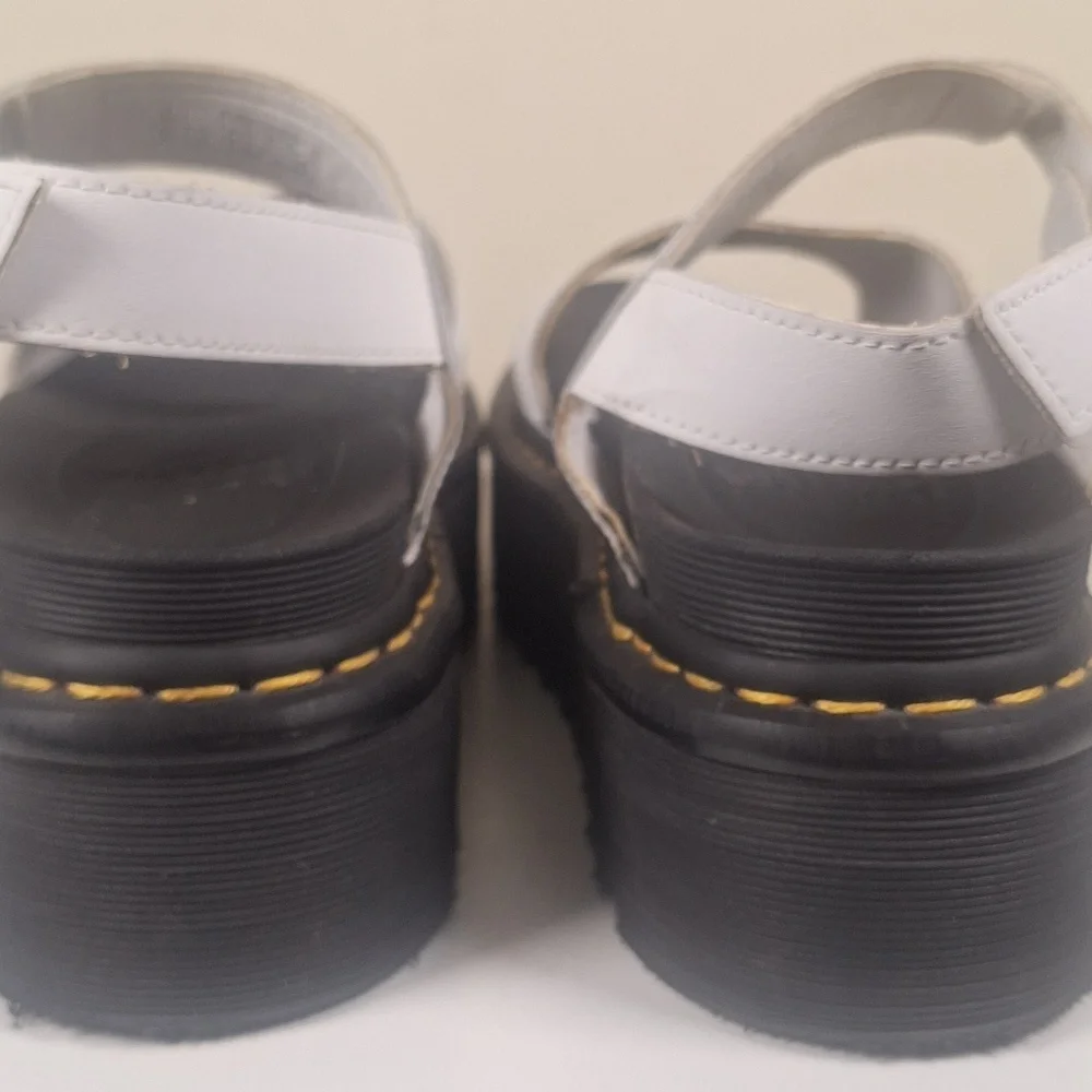 Dr. Martens Voss Quad Women's Leather Strap Platform Sandals Size 11 - Picture 8 of 11